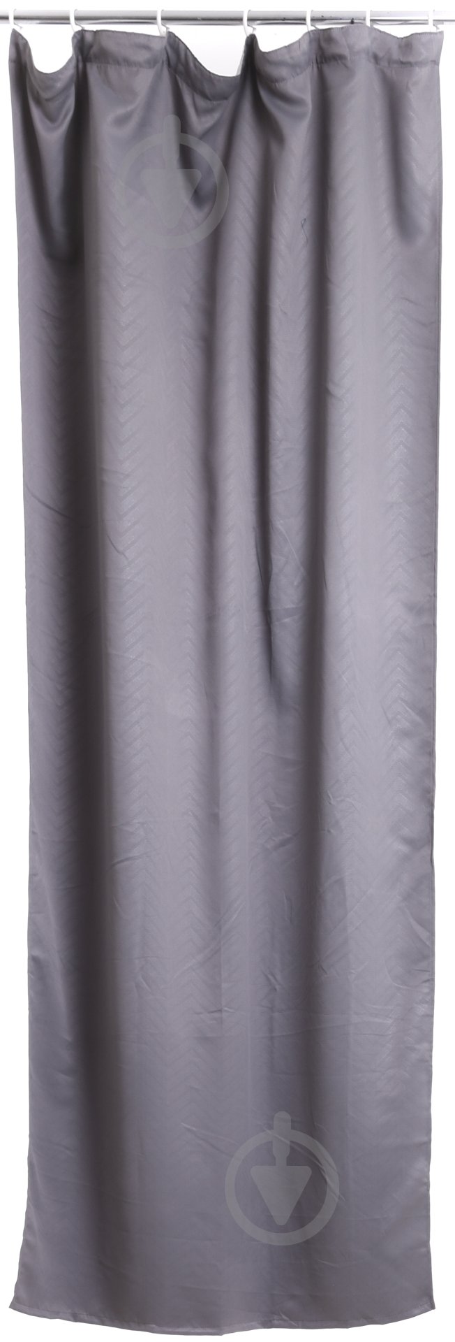 Штора-блэкаут Embossed Zigzag серый 150х275см UP! (Underprice) - фото 1