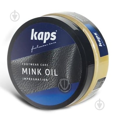 Жир для кожи Kaps Mink Oil прозрачный 100 мл - фото 1