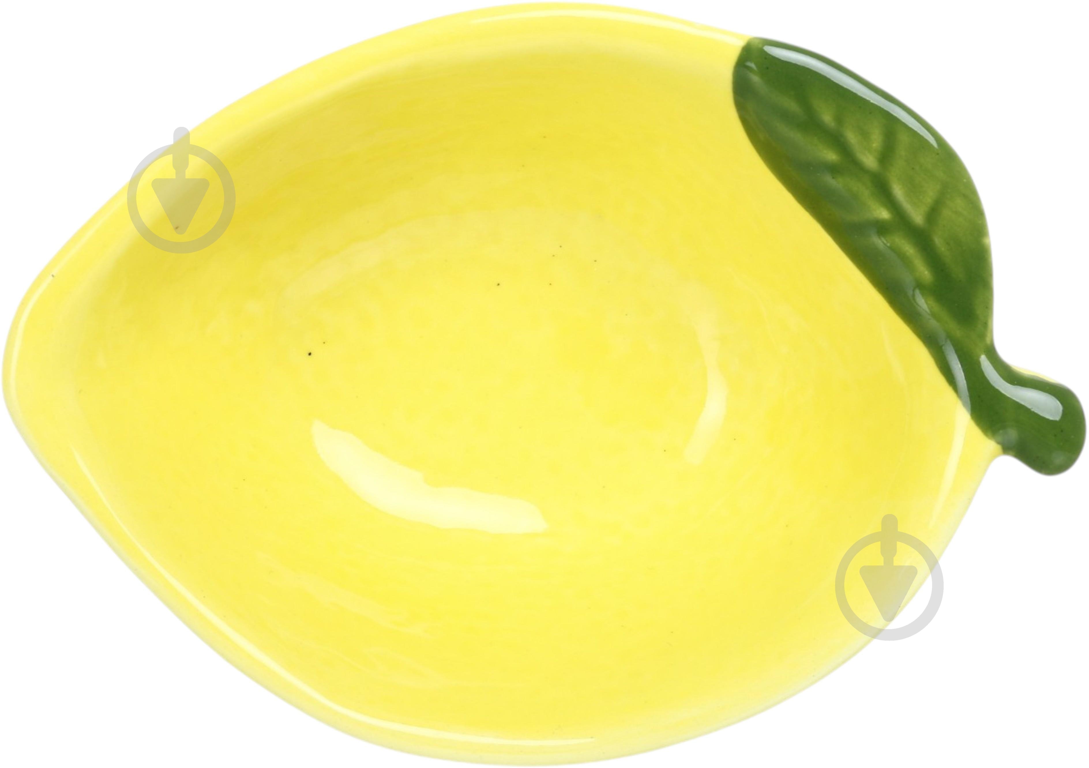 Салатник Fiora Lemon 12х8,5х4 см - фото 3 Салатник Fiora Lemon 12х8,5х4 см - фото 3