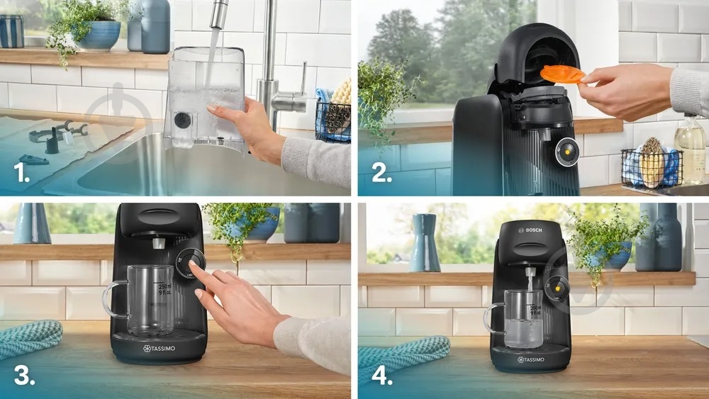 Кофеварка капсульная Bosch Tassimo Finesse TAS16B2GB - фото 16