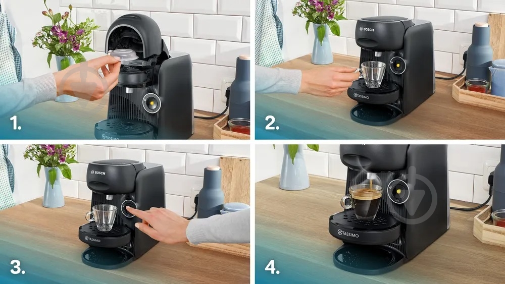 Кофеварка капсульная Bosch Tassimo Finesse TAS16B2GB - фото 17
