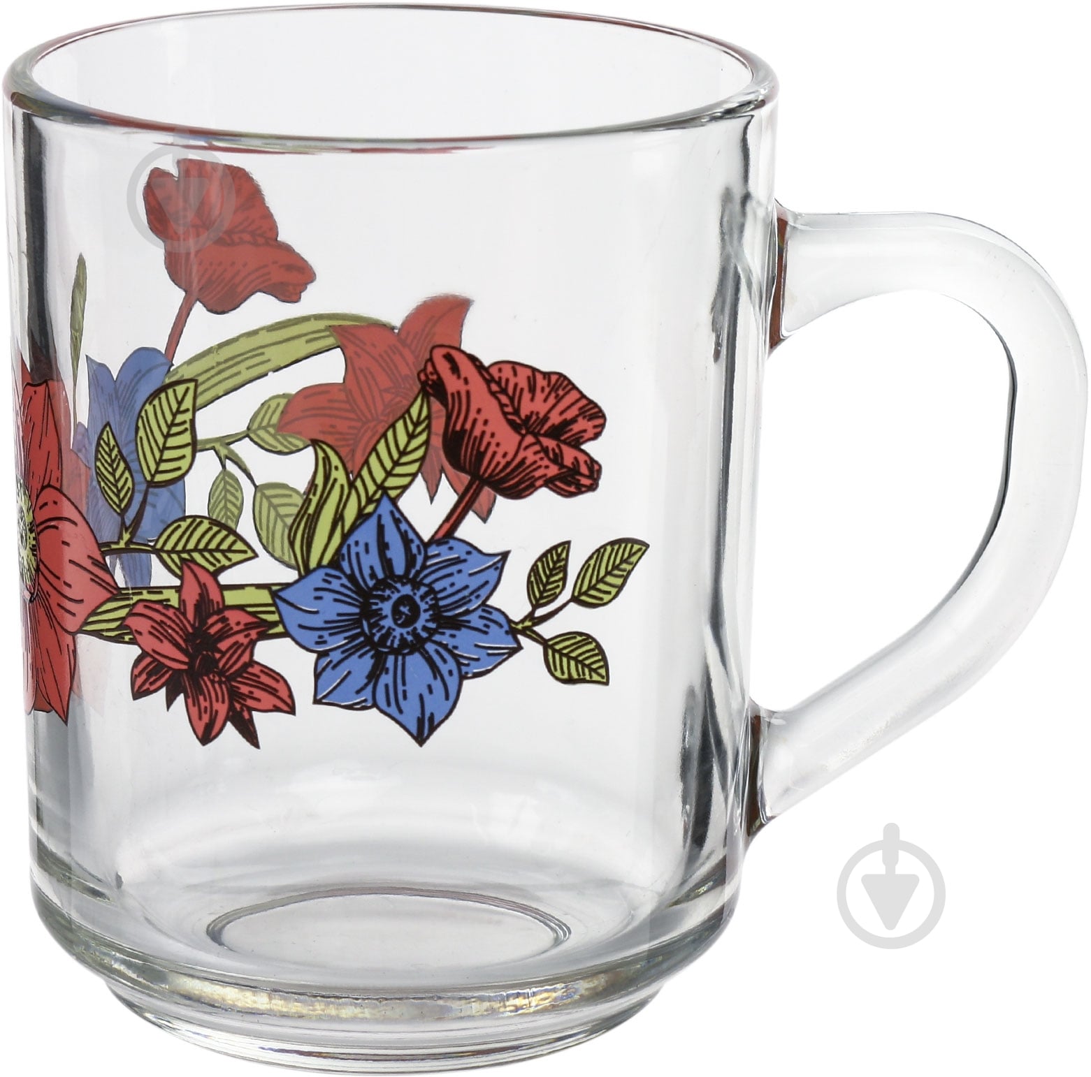Чашка Винтаж цветы 220 мл - фото 1