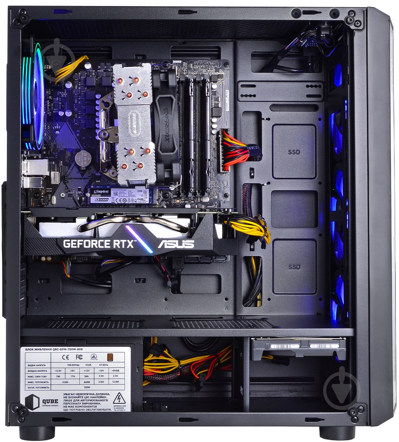 Комп'ютер персональний Artline Gaming X73 (X73v30Win) black - фото 5