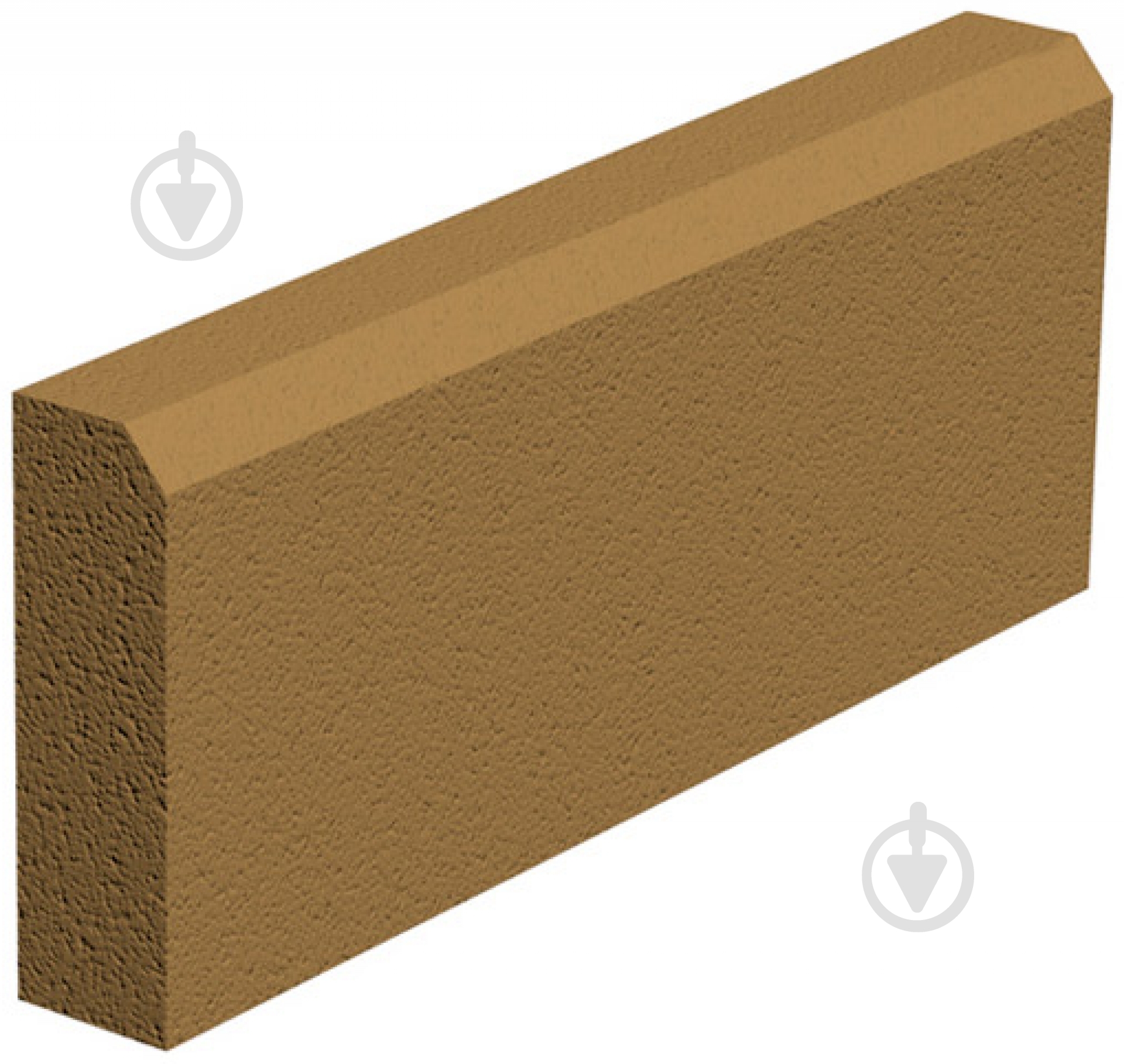 Поребрик ЗОЛОТОЙ МАНДАРИН персиковый 500х200х60 мм - фото 1 Поребрик ЗОЛОТОЙ МАНДАРИН персиковый 500х200х60 мм - фото 1