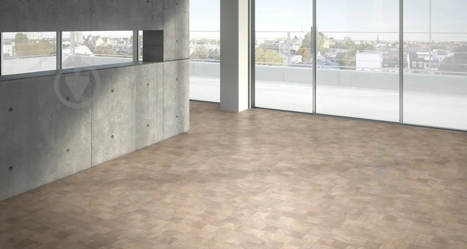 ᐉ Ламінат PARADOR Basic 400 дуб поперечний зріз 32/АС4/8 мм (1748383 ...