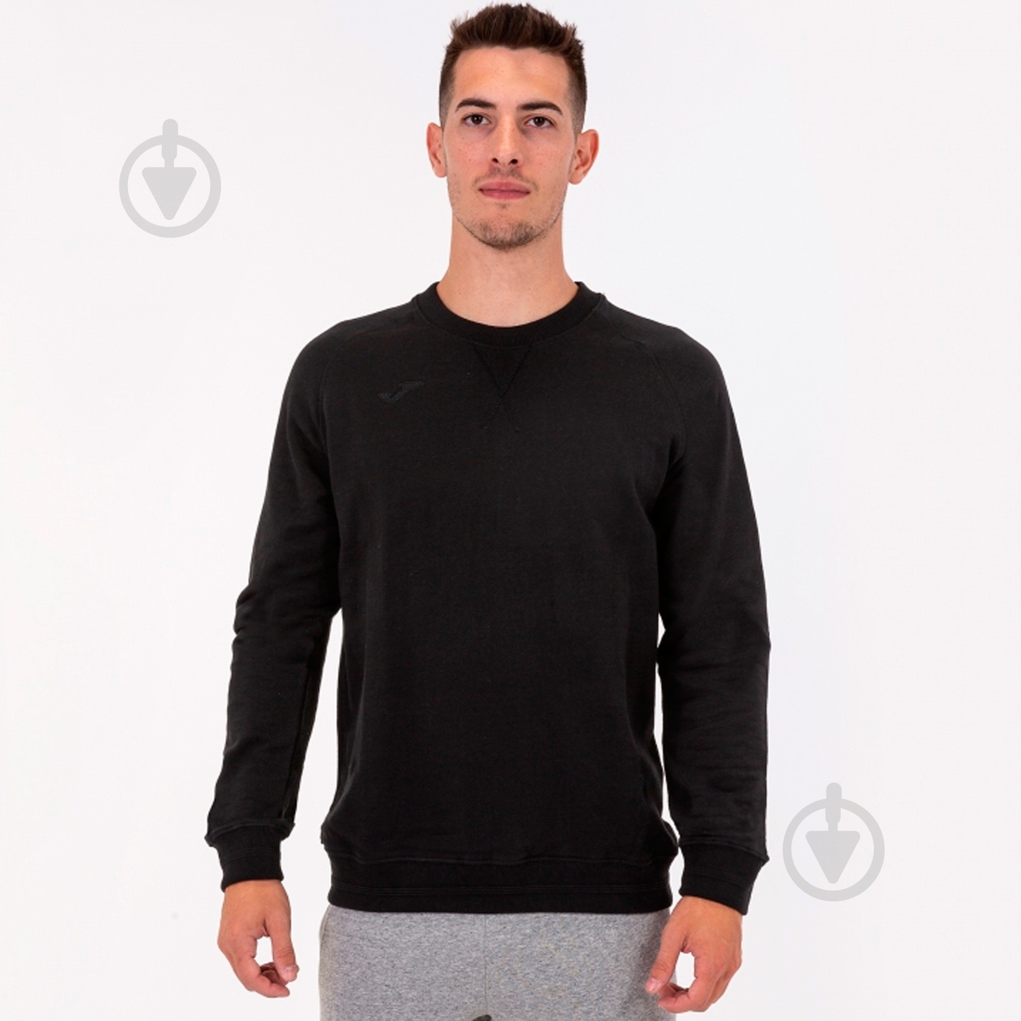 Світшот Joma SWEATSHIRT BLACK 101372.100 р. S чорний - фото 1 Світшот Joma SWEATSHIRT BLACK 101372.100 р. S чорний - фото 1