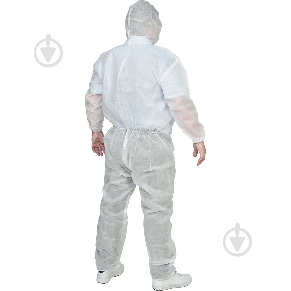 Комбинезон защитный ВeSafePro STANDARD (PP) р. M 01-20 белый - фото 2