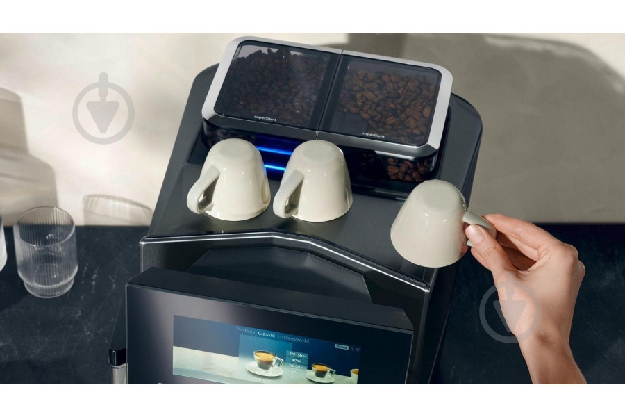 Кофемашина Siemens EQ900 TQ907R05 - фото 5 Кофемашина Siemens EQ900 TQ907R05 - фото 5