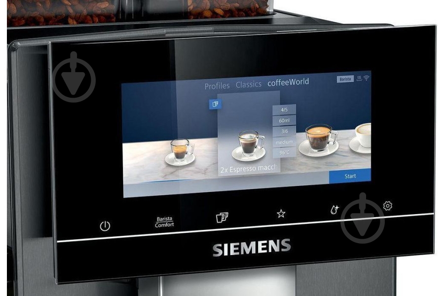 Кофемашина Siemens EQ900 TQ907R05 - фото 6 Кофемашина Siemens EQ900 TQ907R05 - фото 6