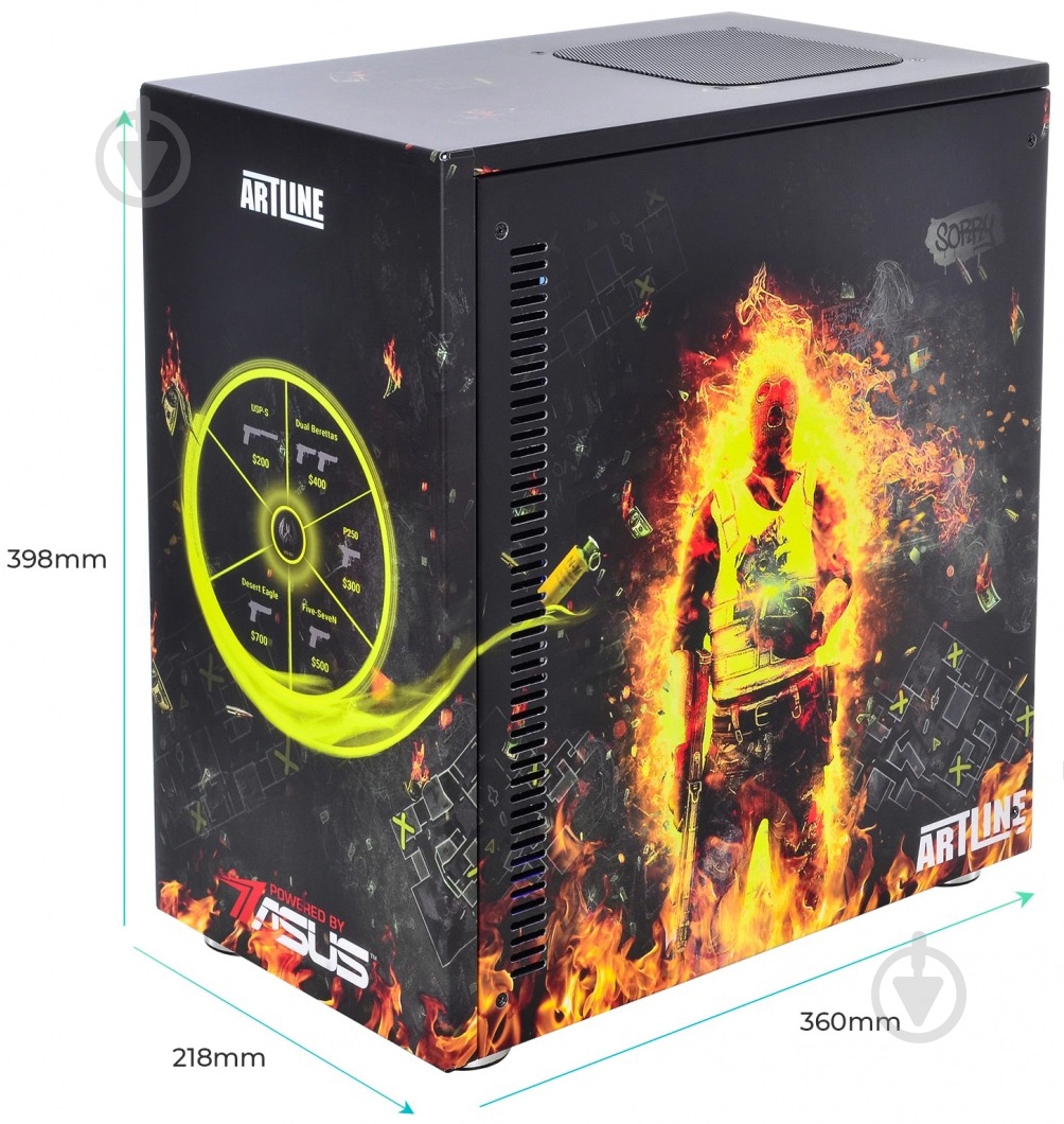 Системний блок Artline Overlord CG10 (CG10v11CS) CS - фото 4