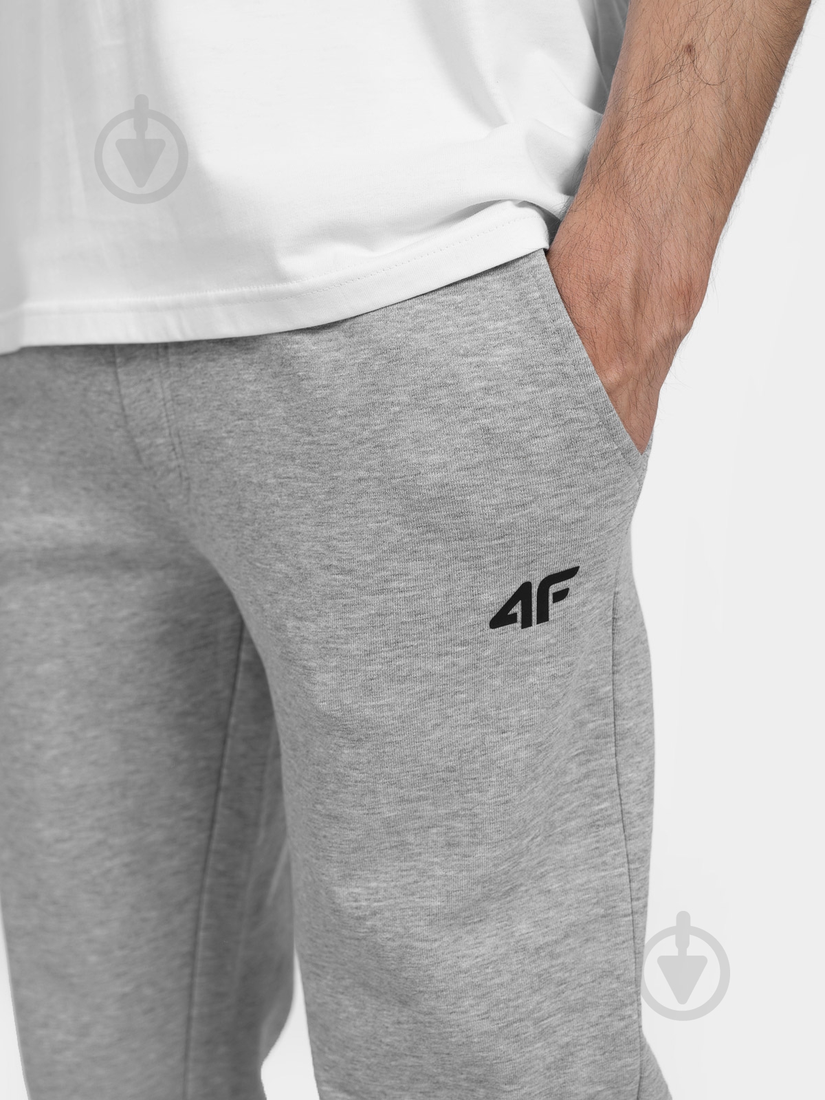 Брюки 4F TROUSERS CAS 4FMM00TTROM311-27M р. S серый - фото 2