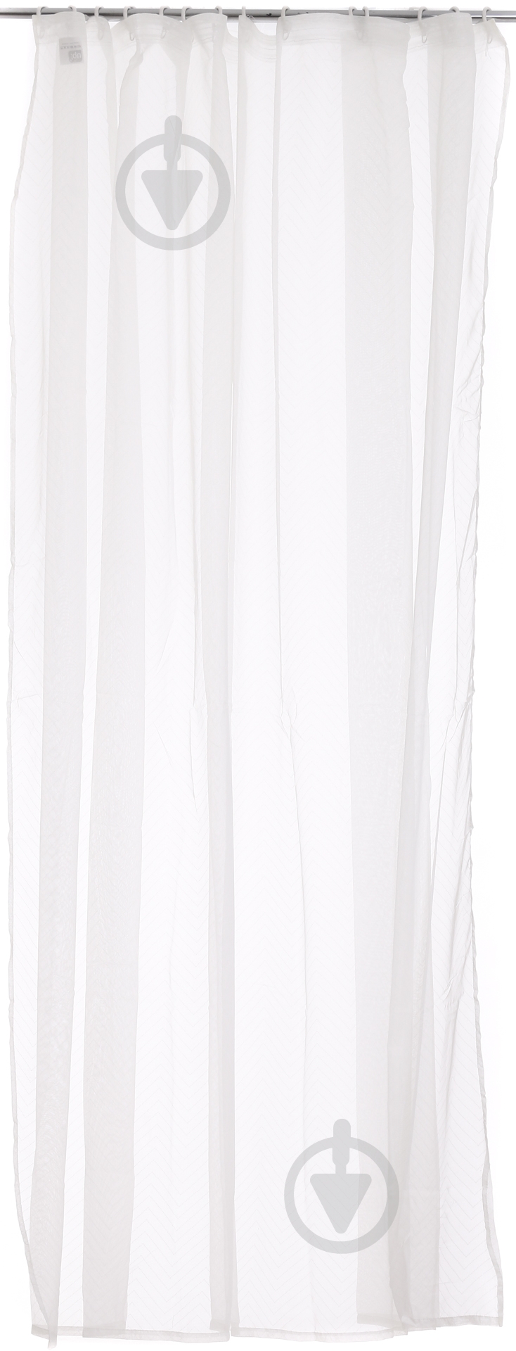 Тюль UP! (Underprice) Embossed Zigzag 280х275 айвори - фото 1