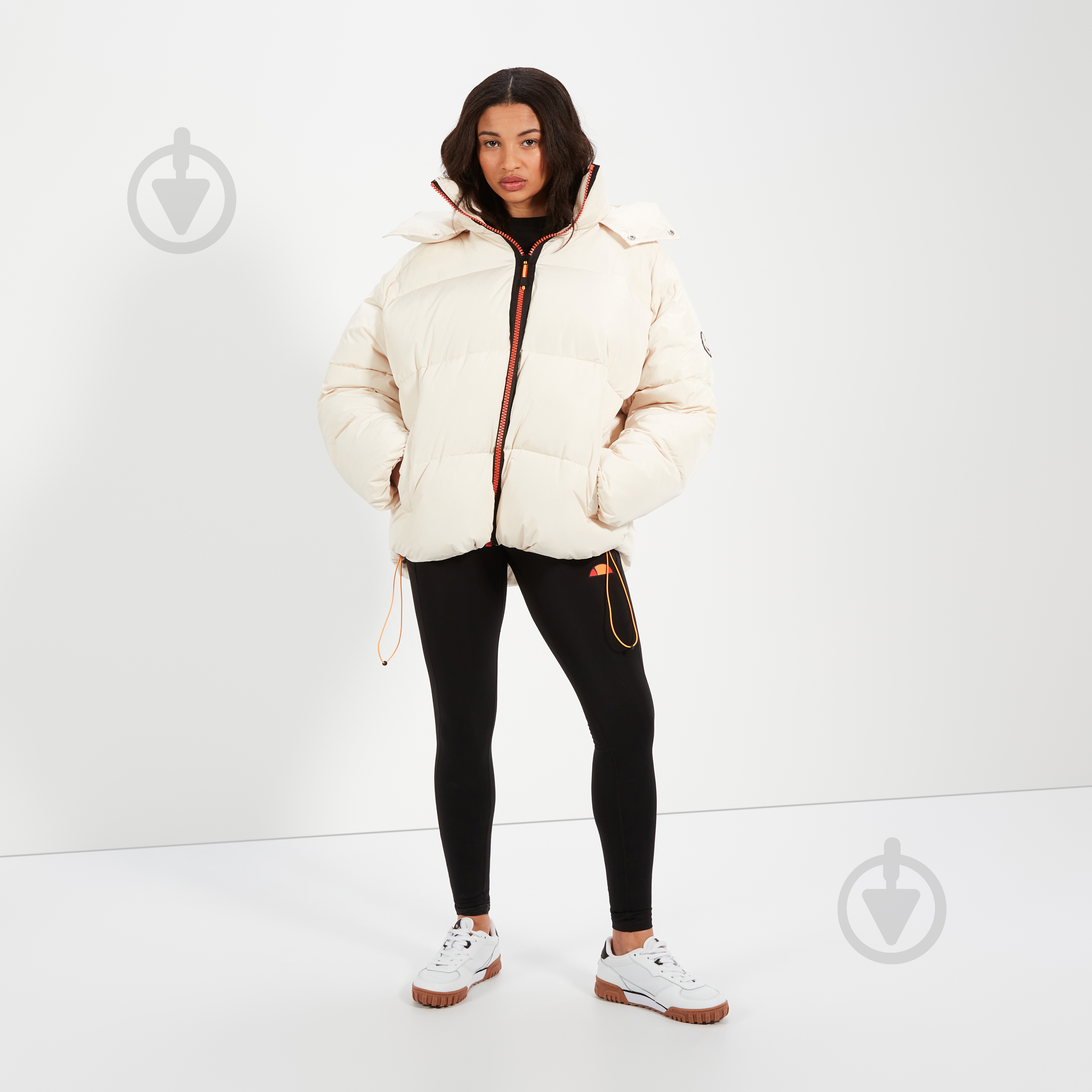 Куртка женская зимняя Ellesse EDGWARE PADDED JACKET SRT19262904 р.L бежевая - фото 1 Куртка женская зимняя Ellesse EDGWARE PADDED JACKET SRT19262904 р.L бежевая - фото 1