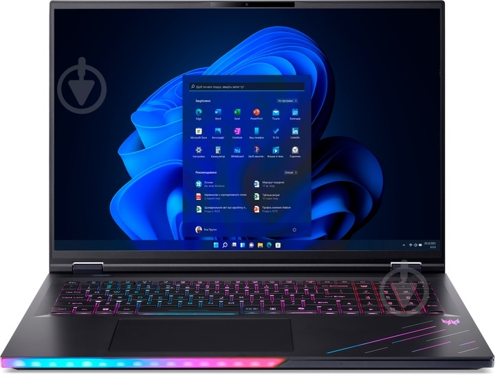 Ноутбук Acer Predator Helios 18 AI PH18-73-92ES 18" (NH.QVYEU.008) abyssal black - фото 2