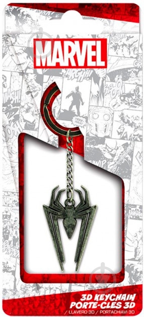 Брелок 3D FSD ABYstyle Marvel Spider-Man emblem (ABYKEY282) - фото 5 Брелок 3D FSD ABYstyle Marvel Spider-Man emblem (ABYKEY282) - фото 5