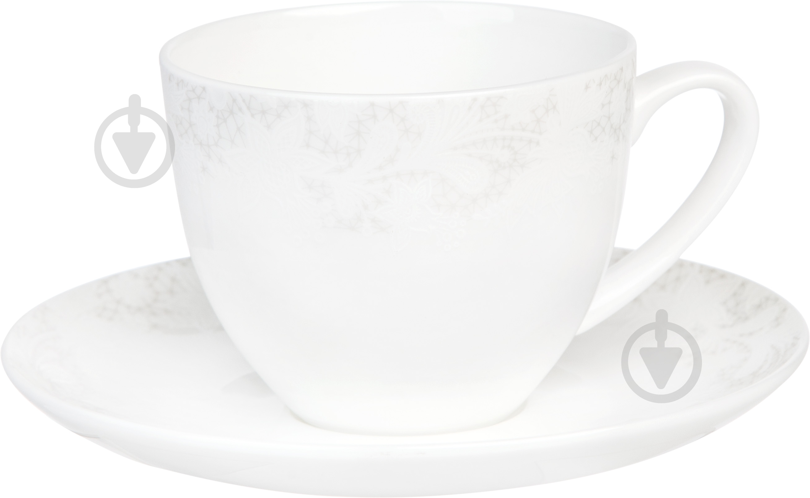 Чашка с блюдцем Fiora Beauty 105 мл - фото 1 Чашка с блюдцем Fiora Beauty 105 мл - фото 1