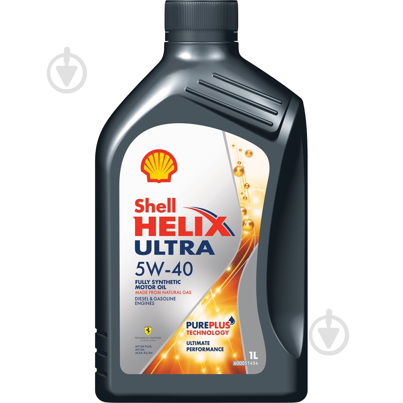 Моторна олива синтетична SHELL Helix Ultra 5W-40 1 л (ТОВ-У000006) - фото 1