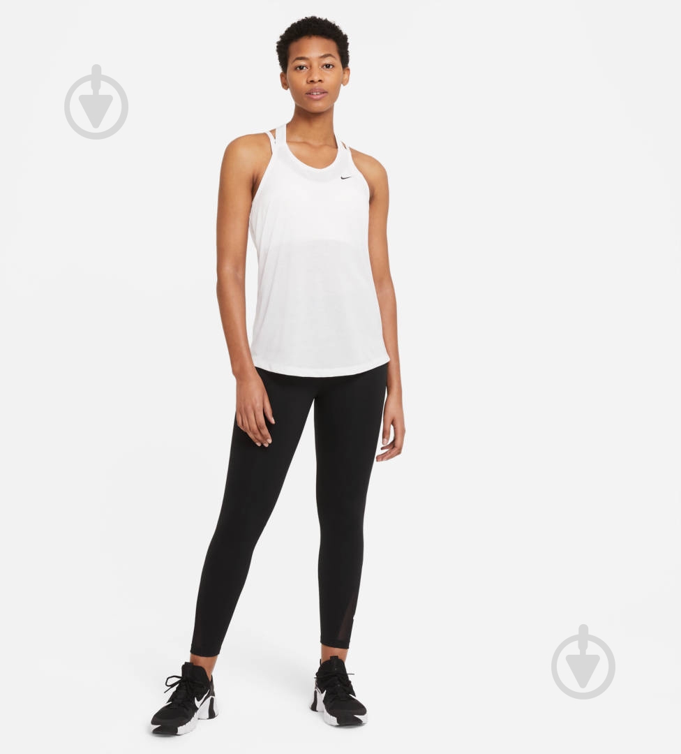 Майка Nike W NK DRY ESS ELASTIKA TANK DA0370-100 р.S белый - фото 6