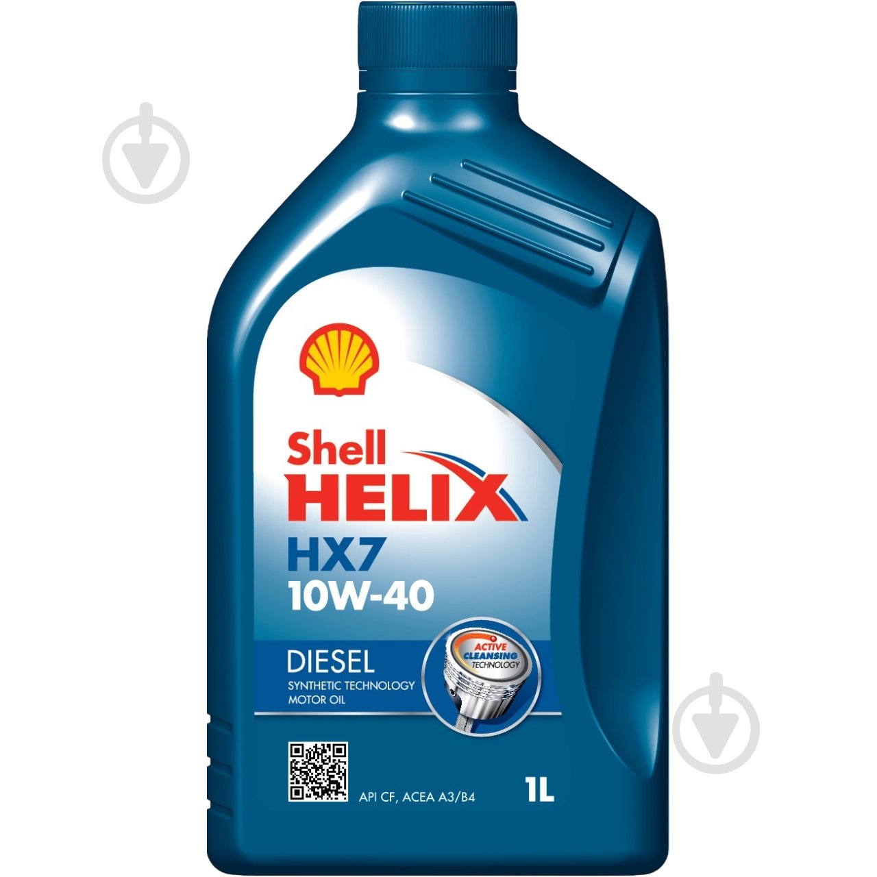 Моторное масло полусинтетическое SHELL Helix HX7 Diesel 10W-40 1 л (ТОВ-У001626) - фото 1