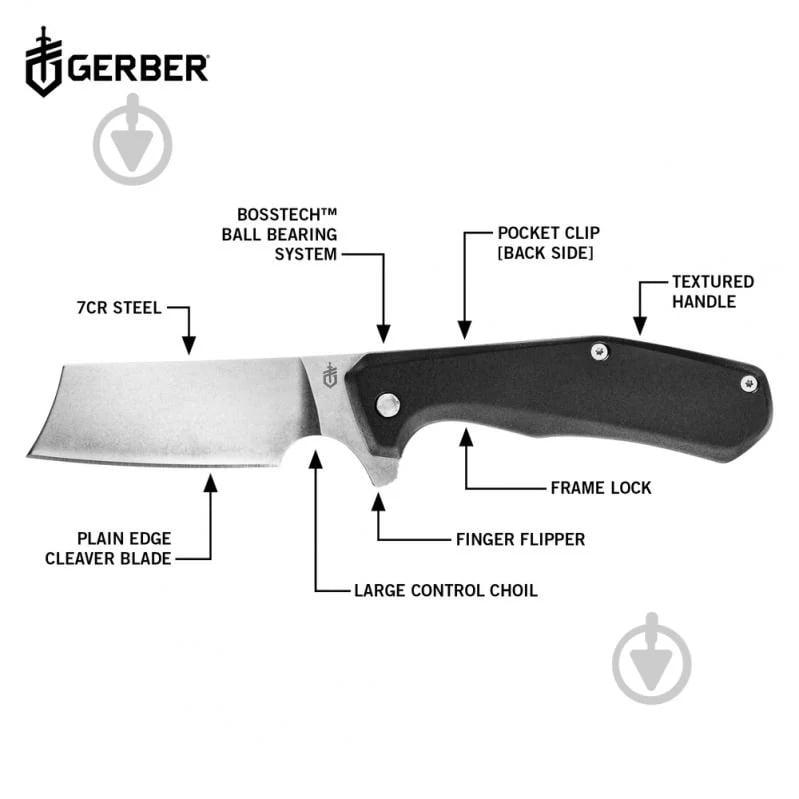 Набор Gerber Knives Asada + Мультитул Lockdown Slim,16L (Подарок) - фото 5