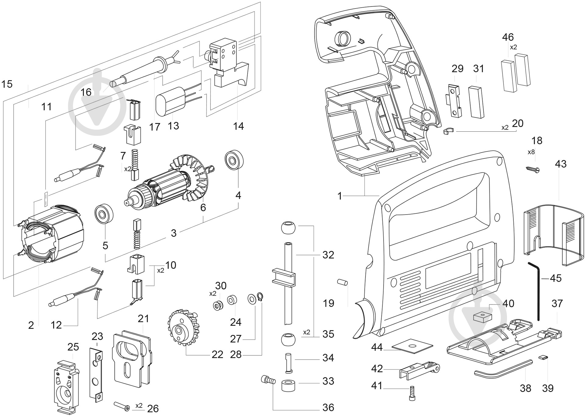 Электролобзик Sparky TH-60 - фото 3