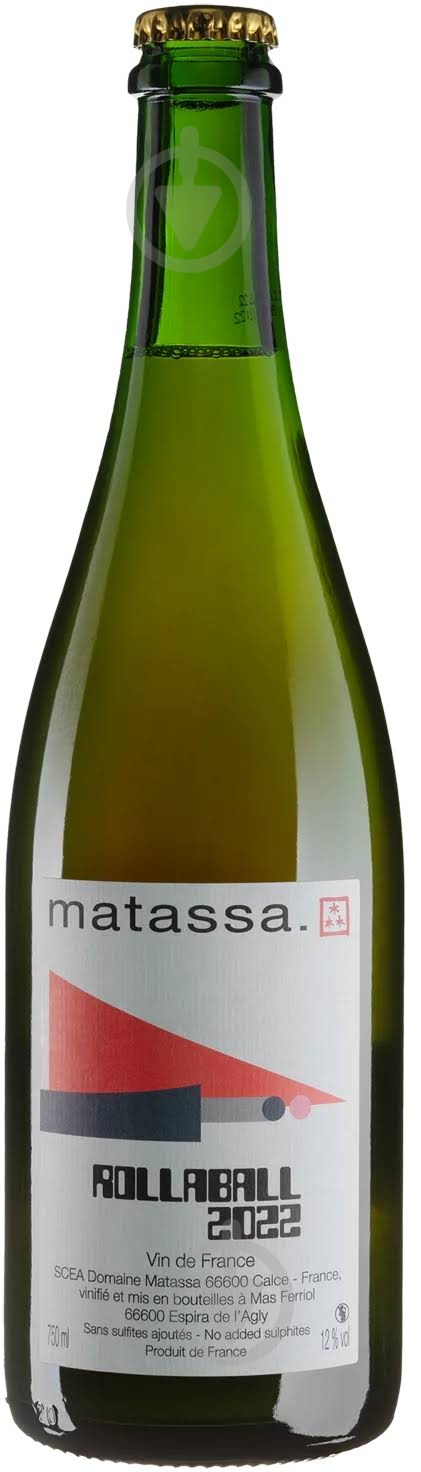 Вино Matassa Rollaball 2022 Matassa 0,75 л - фото 1