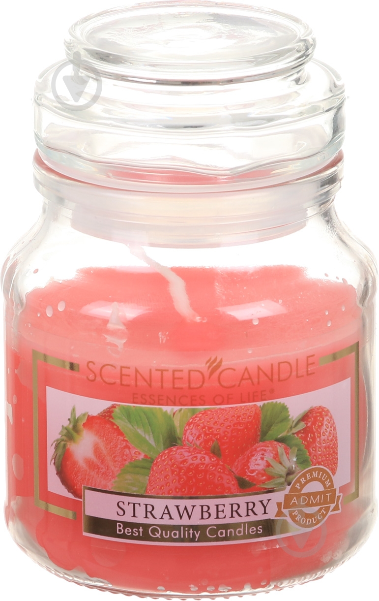 Свеча ароматическая Pako-If в банке клубника d95h105 - фото 1