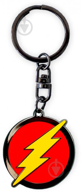 Брелок FSD Abystyle DC Comics - Keychain Flash Logo (ABYKEY163) - фото 1 Брелок FSD Abystyle DC Comics - Keychain Flash Logo (ABYKEY163) - фото 1