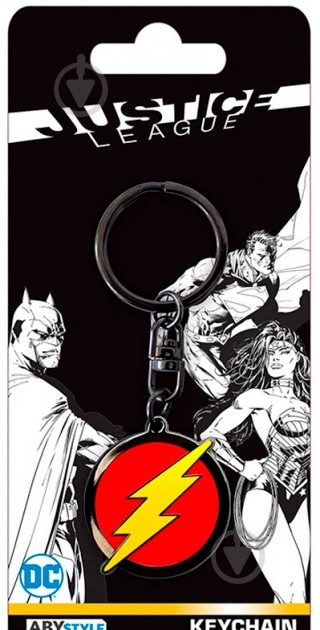 Брелок FSD Abystyle DC Comics - Keychain Flash Logo (ABYKEY163) - фото 5 Брелок FSD Abystyle DC Comics - Keychain Flash Logo (ABYKEY163) - фото 5