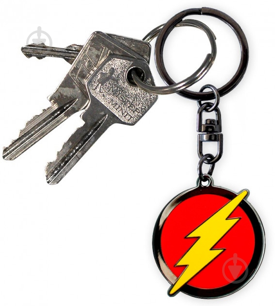 Брелок FSD Abystyle DC Comics - Keychain Flash Logo (ABYKEY163) - фото 3 Брелок FSD Abystyle DC Comics - Keychain Flash Logo (ABYKEY163) - фото 3