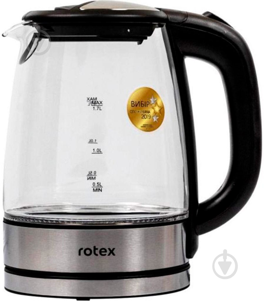Чайник Rotex RKT83-GS электрический - фото 1