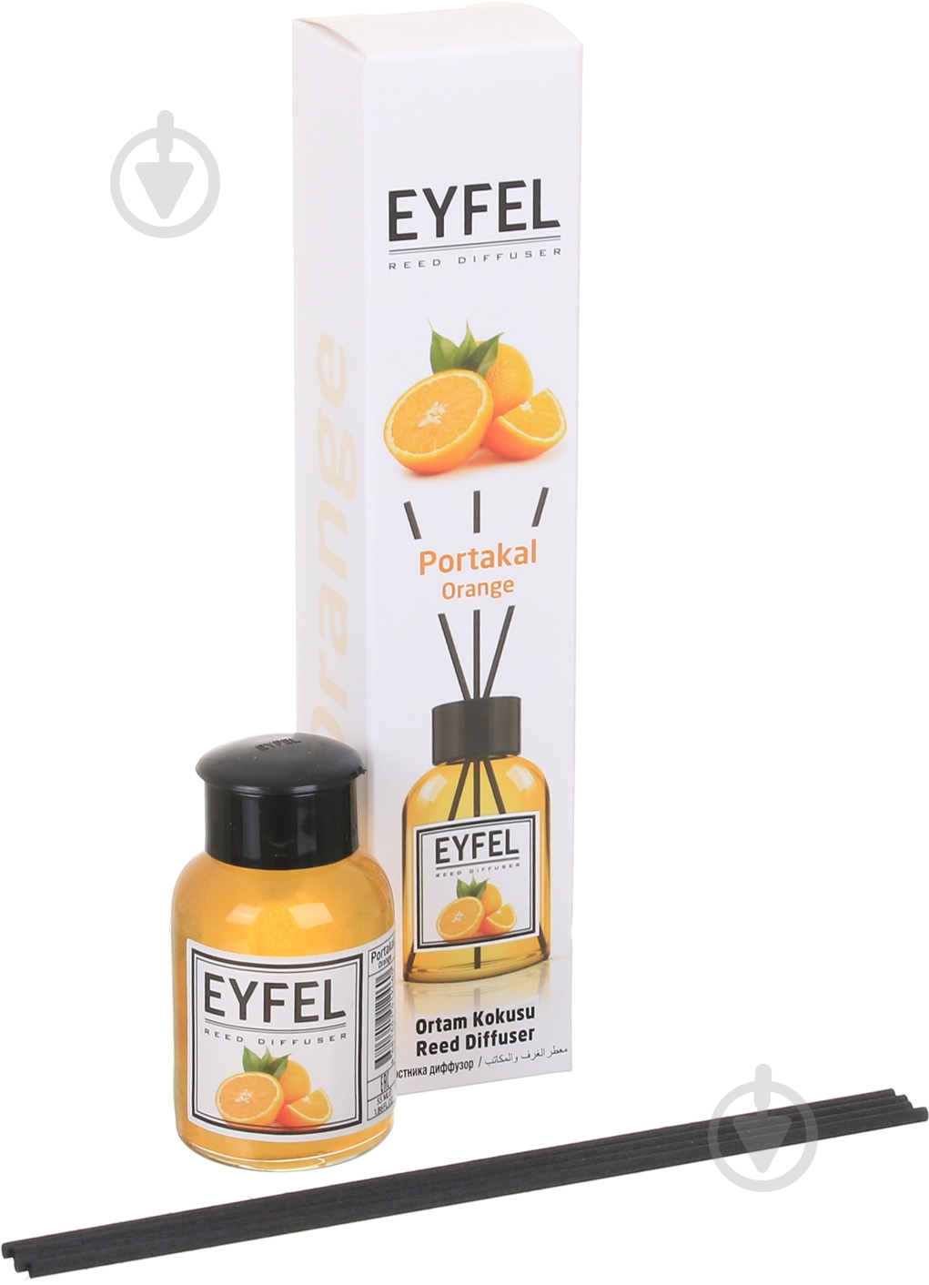 Аромадиффузор для дома Eyfel Bambu Апельсин 55 мл - фото 1 Аромадиффузор для дома Eyfel Bambu Апельсин 55 мл - фото 1