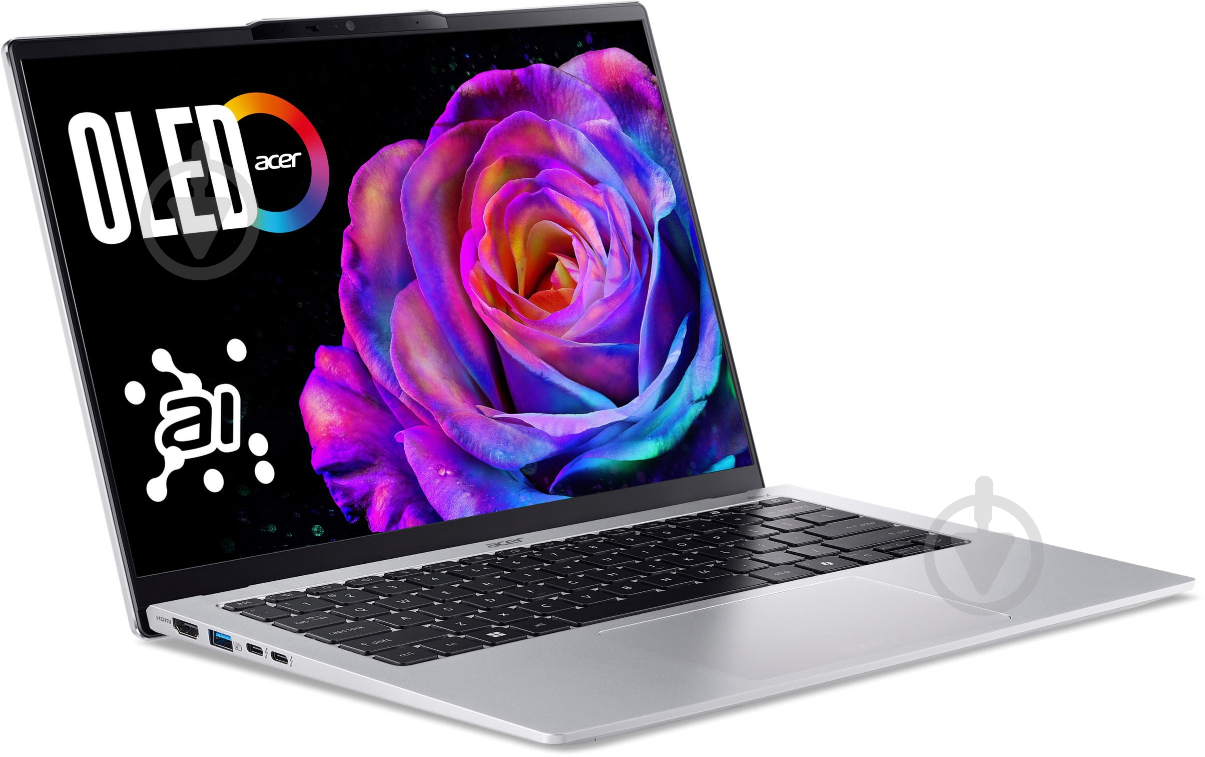 Ноутбук Acer Swift Go 14 SFG14-74 14" (NX.JCWEU.002) pure silver - фото 4