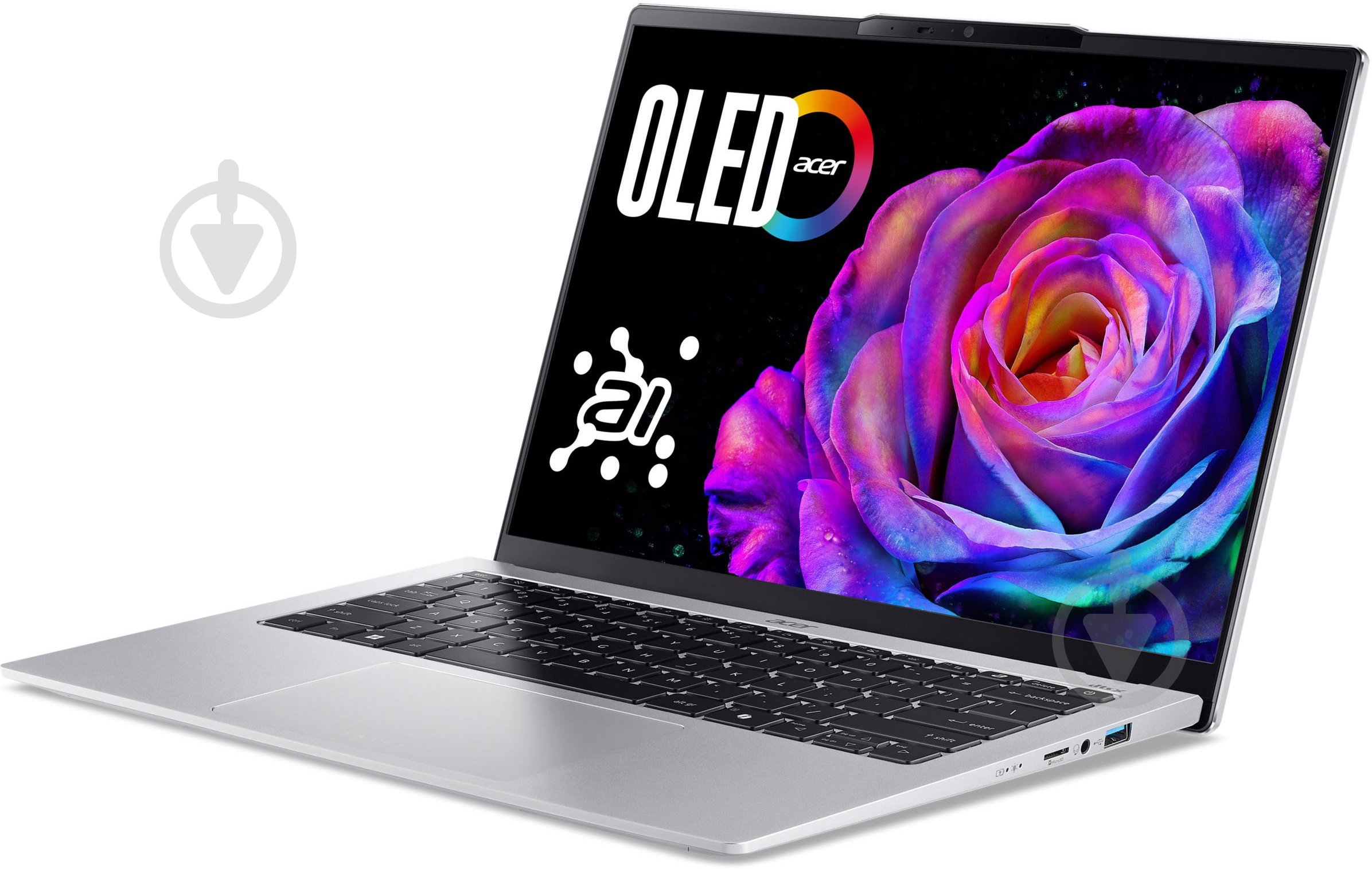 Ноутбук Acer Swift Go 14 SFG14-74 14" (NX.JCWEU.002) pure silver - фото 3