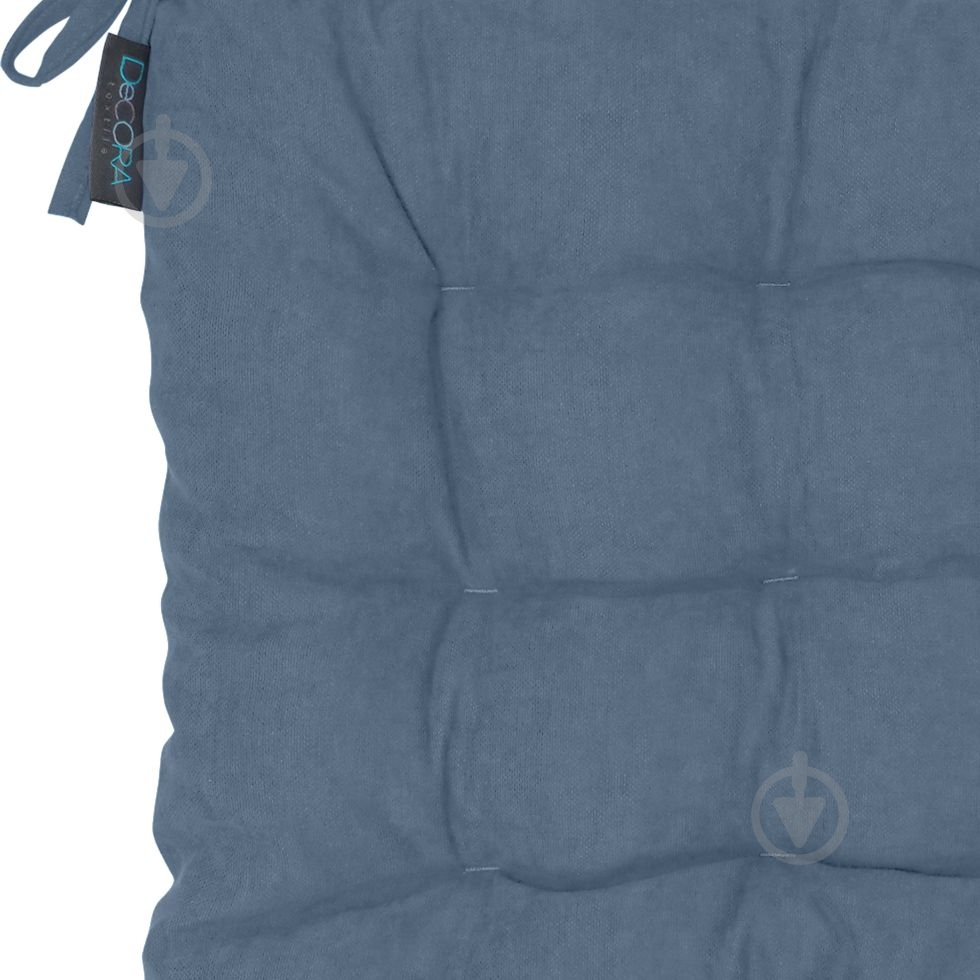 Подушка на стул MODA 40х40 см синий Decora textile - фото 3