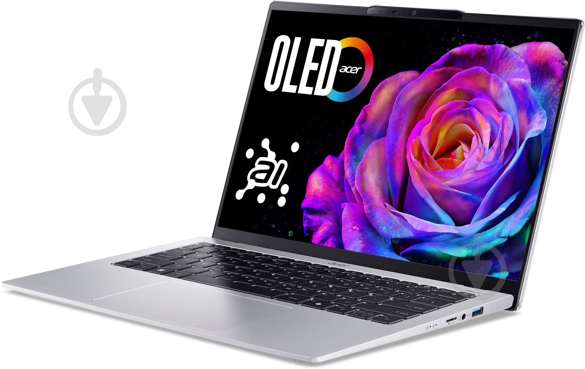 Ноутбук Acer Swift Go 14 SFG14-74 14" (NX.JCWEU.005) pure silver - фото 4