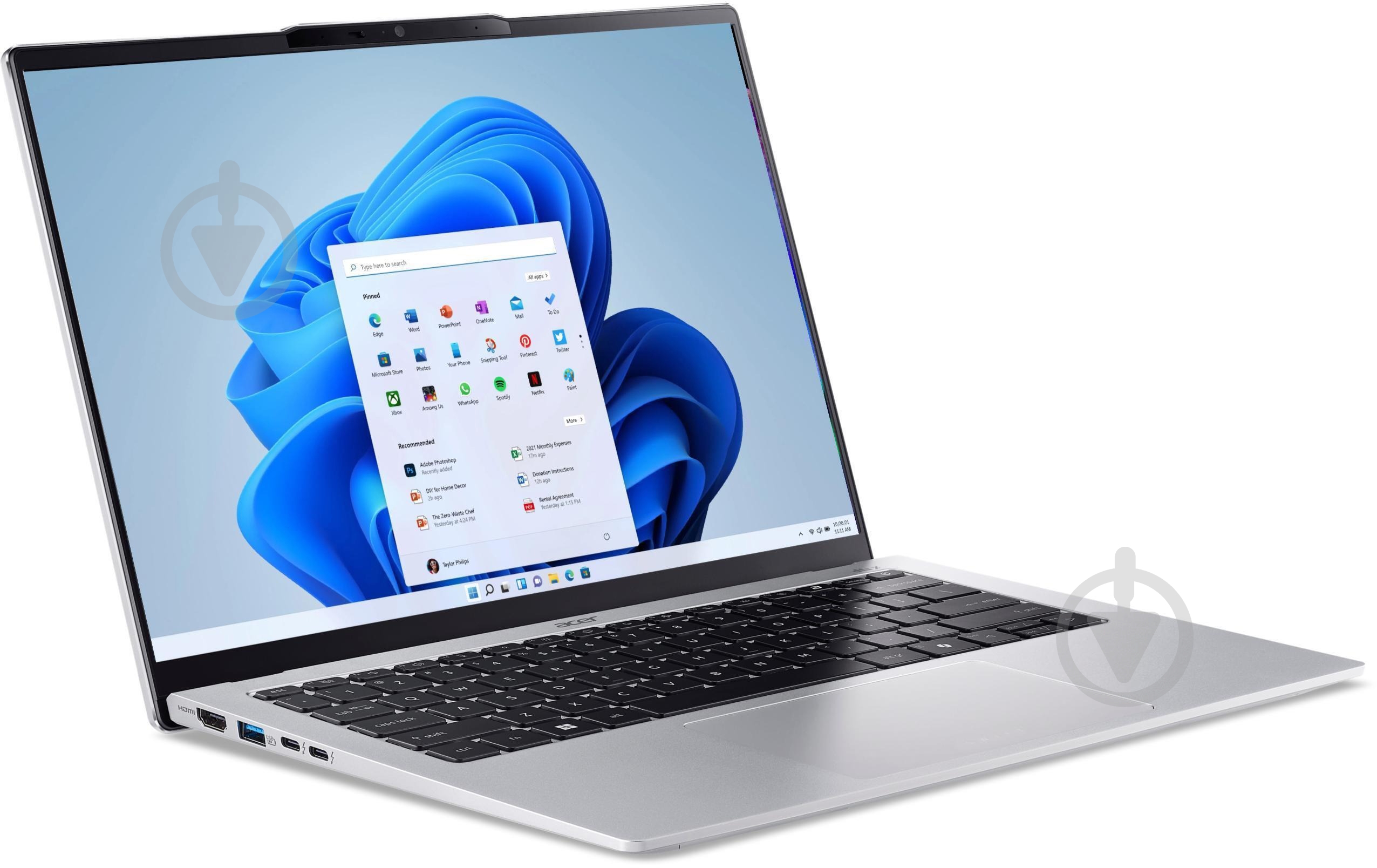 Ноутбук Acer Swift Go 14 SFG14-74 14" (NX.JCWEU.003) silver - фото 5