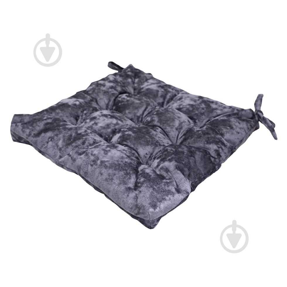Подушка на стул MODA 40х40 темно-серый Decora textile - фото 2 Подушка на стул MODA 40х40 темно-серый Decora textile - фото 2