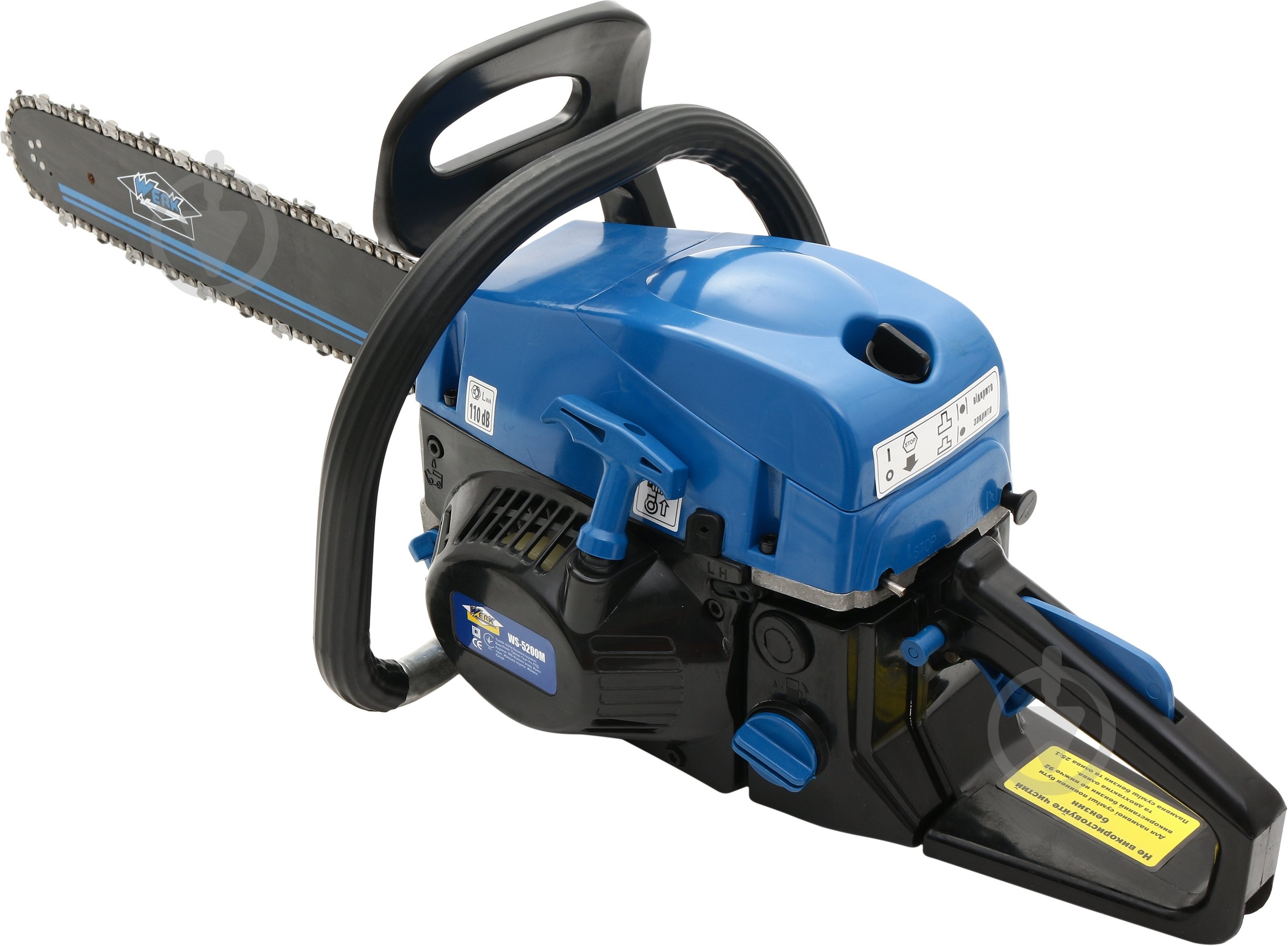 Бензопила Werk WS-5200М - фото 2 Бензопила Werk WS-5200М - фото 2