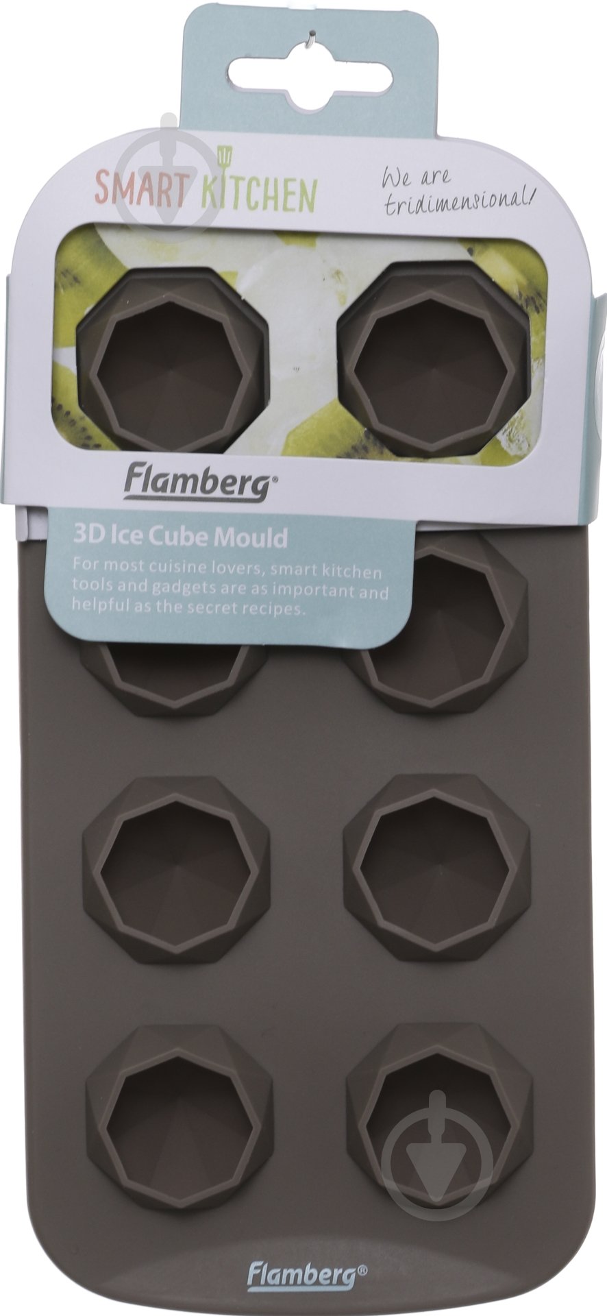 Форма для льда Smart Kitchen by Flamberg 3D бриллиант - фото 3