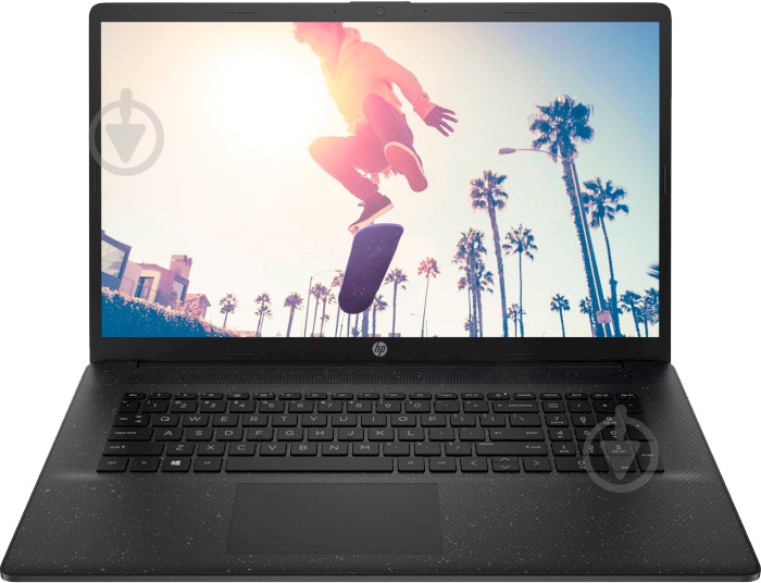 Ноутбук HP 17-cp0000ua 17,3 (423M0EA) black - фото 1