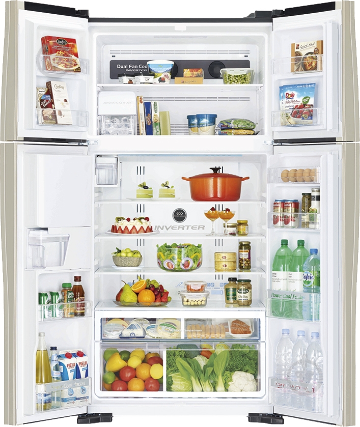 Холодильник Hitachi R-W660PUC3GBE - фото 3 Холодильник Hitachi R-W660PUC3GBE - фото 3