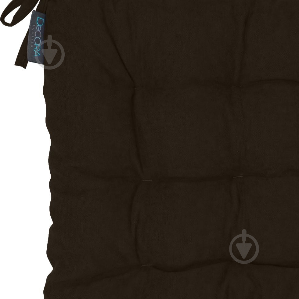 Подушка на стул MODA 40х40 шоколодная Decora textile - фото 3
