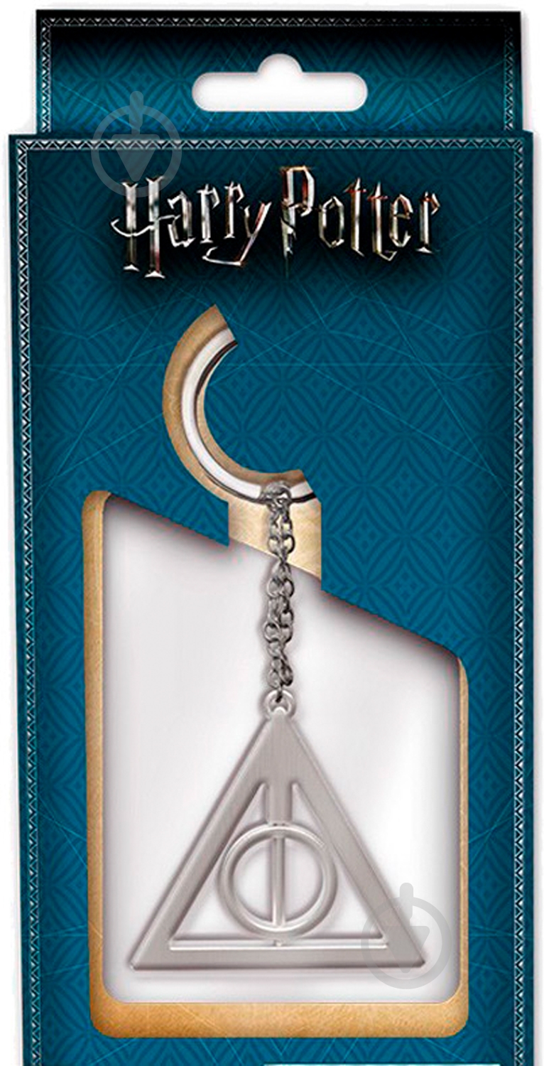 Брелок FSD Abystyle Harry Potter - Keychain 3D Deathly Hallows (ABYKEY192) - фото 4