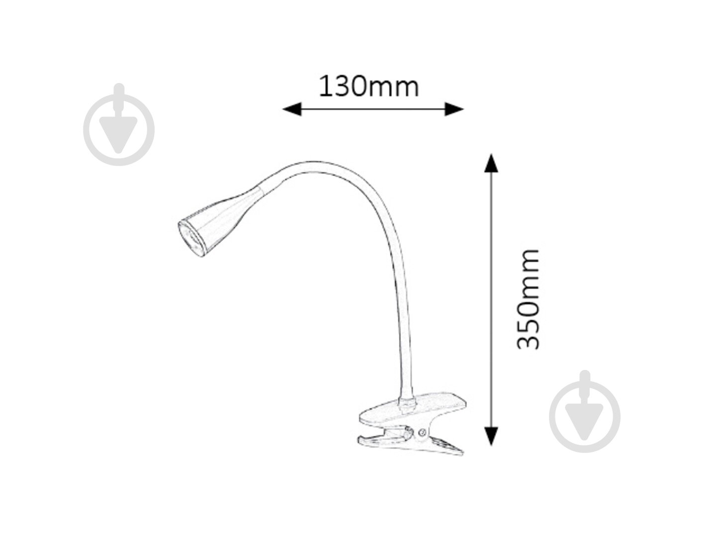 Настільна лампа Rabalux 4196 Джефф 4,5 Вт білий 4196 - фото 4 Настільна лампа Rabalux 4196 Джефф 4,5 Вт білий 4196 - фото 4