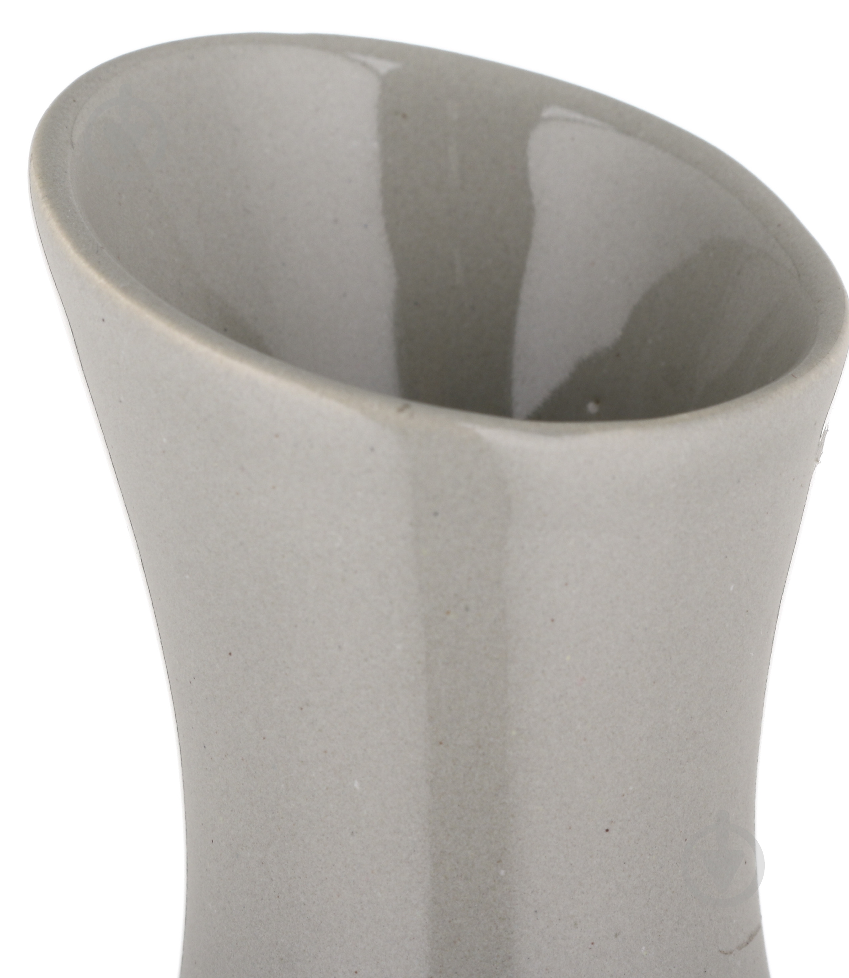 Ваза керамическая Eterna CN 101-20 GW 20 см зеленая волна - фото 2