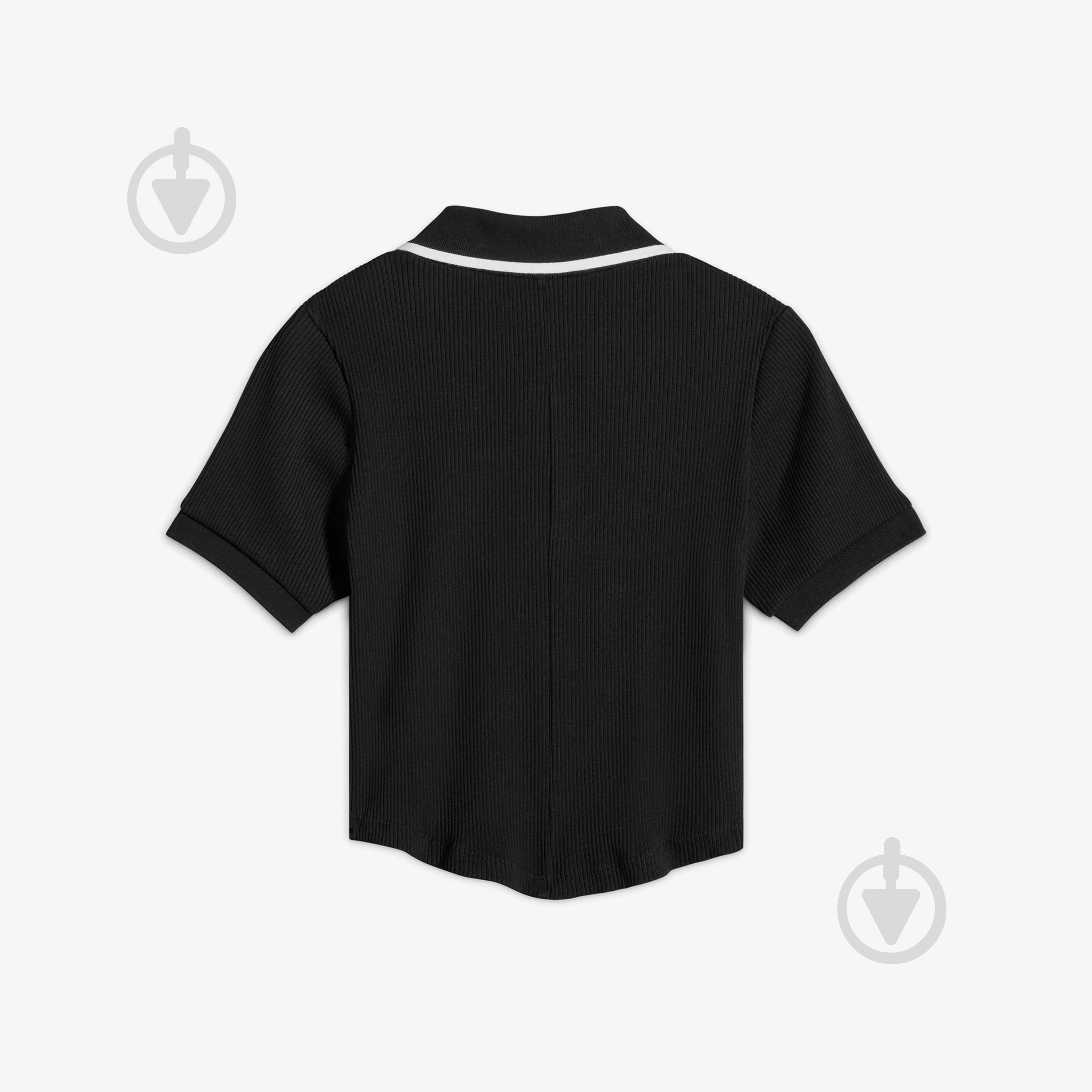 Футболка Converse SLIM BUTTON UP POLO CVW5K770-BLK р.XS чорний - фото 6 Футболка Converse SLIM BUTTON UP POLO CVW5K770-BLK р.XS чорний - фото 6