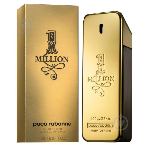 Туалетная вода PACO RABANNE One Million 100 мл - фото 1 Туалетная вода PACO RABANNE One Million 100 мл - фото 1