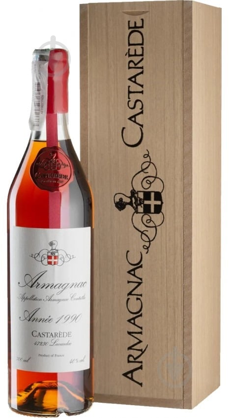Арманьяк Armagnac Castarede 1990 р. 0,7 л - фото 1 Арманьяк Armagnac Castarede 1990 р. 0,7 л - фото 1
