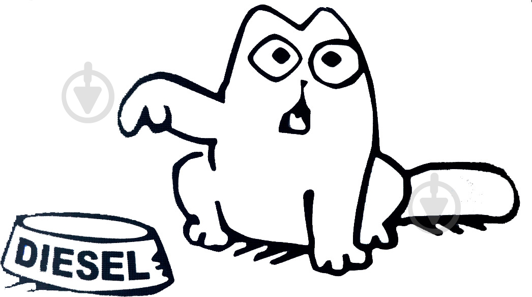 Наклейка TERRAPLUS кот ДТ - фото 1